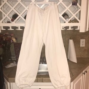 White Stretchy Pants